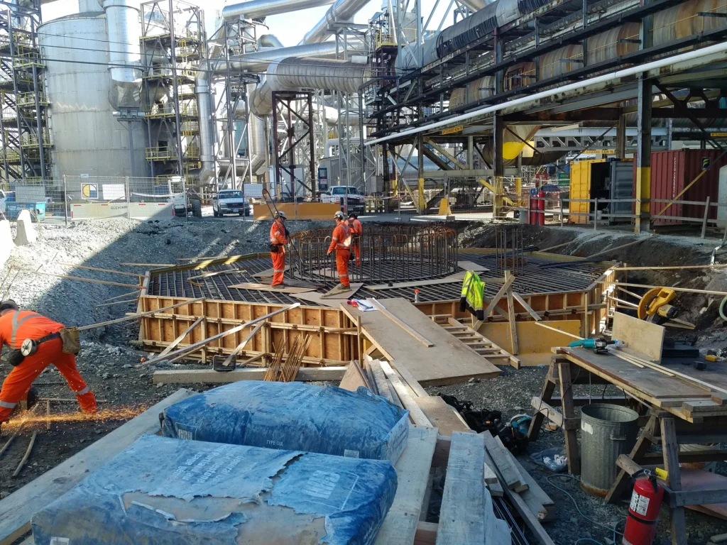 GCCW Employees working on the P2P Off Gas Project